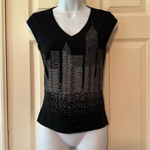 DKNY vintage skyscraper top